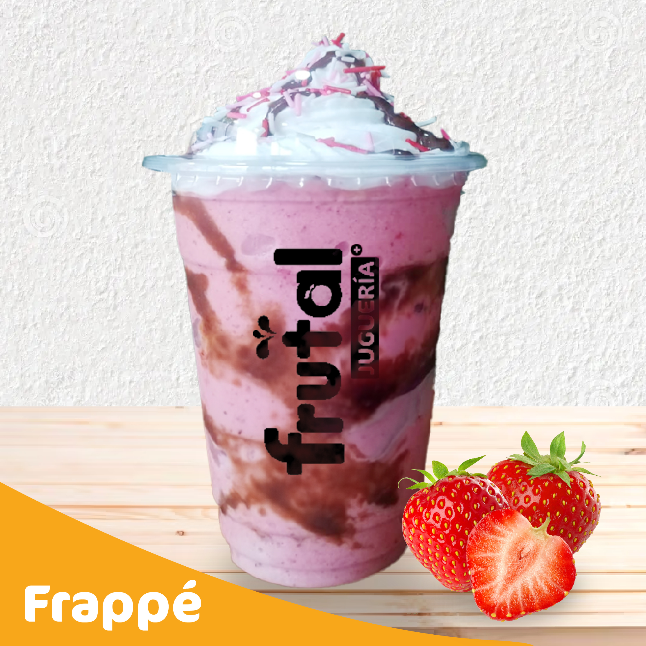 Frappé de Fresa